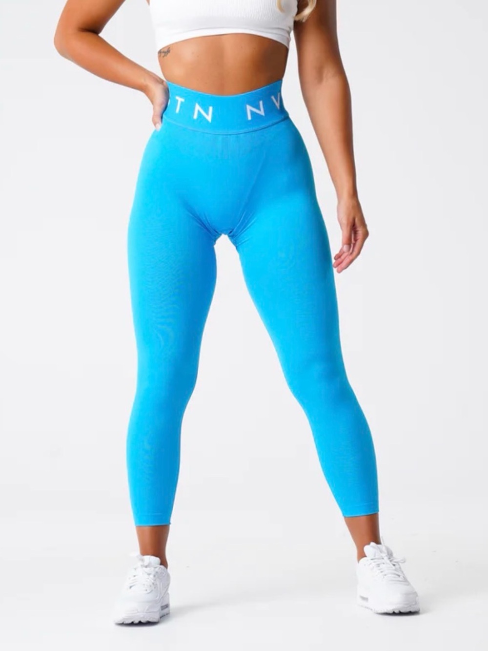 NVGTN Sport Seamless Leggings - Caribbean